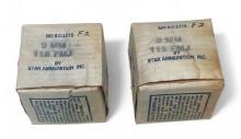 NIB 1000qty. of 9mm 115gr. FMJ Star Inc. Bullets for Reloading