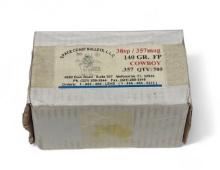 NIB 500qty. 38SPL/357MAG .357 140gr. Reloading Space Coast Cowboy Bullets
