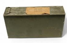 Sealed Military Ammo Can 300rds. of .303 BRITISH Mk7Z Ammunition 1975 Dated