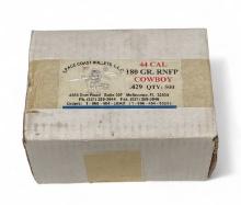 NIB 500qty. 44 Caliber .429 180gr. RNFP COWBOY Reloading Space Coast Bullets