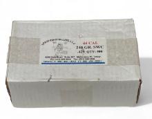 NIB 500qty. 44 CAL .429 240gr. SWC Reloading Space Coast Bullets