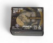 NIB 20rds of .38 SPL +P 120gr. Federal Punch JHP Ammunition