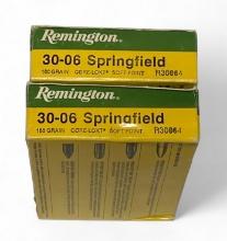 NIB 40rds of .30-06 SPRG. 180gr. Remington Core-Lokt SP Ammunition