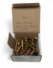 84rds. of South African 1981 7.65x51MM Loose Military Surplus Ammunition