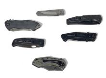 Lot of (6) Quality Pocket Knives - SOG, Cutco & More