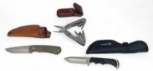 Lot of (2) Gerber Knives & Multi-Tool