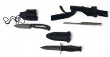 Lot of (3) Tactical Survival Knives