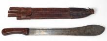 Vintage British West Indies Robert Mole & Sons Birmingham England Steamer Bolo Machete