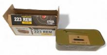 NIB 520rds. of 223REM 55gr. FMJ Steel Cased Monarch Ammunition in Spam Can