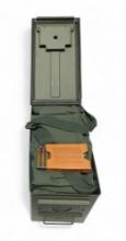 840rds. of New PMC Factory 223REM 55gr. Ammunition on Stripper Clips in Bandoleers in Ammo Can