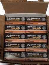 NIB 200rds. of 223REM 60gr. Sig Sauer Elite Performance Ammunition