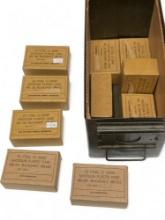 NIB 100rds. of 12 GA No. 00 Buck-Shot Military Grade Shotgun Ammunition in Ammo Can