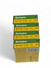 NIB 20rds. of  12 GA Buck-Shot 2-3/4" 1BK Remington Shotgun Ammunition