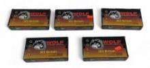 NIB 100rds. of .303 BRITISH 150gr. Copper SP BT Gold Wolf Performance Ammunition