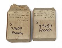NIB 30rds. of 7.5x54 FRENCH Military Surplus Ammunition on Stripper Clips