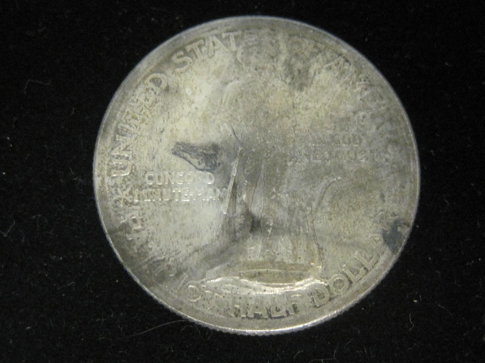 1925 Lexington-Concord Sesquicentennial Commemorative Half Dollar