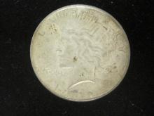 1922D Peace Silver Dollar