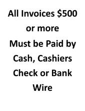 Payment Instructions