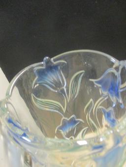 Mikasa Floral Vase. In Original Box.