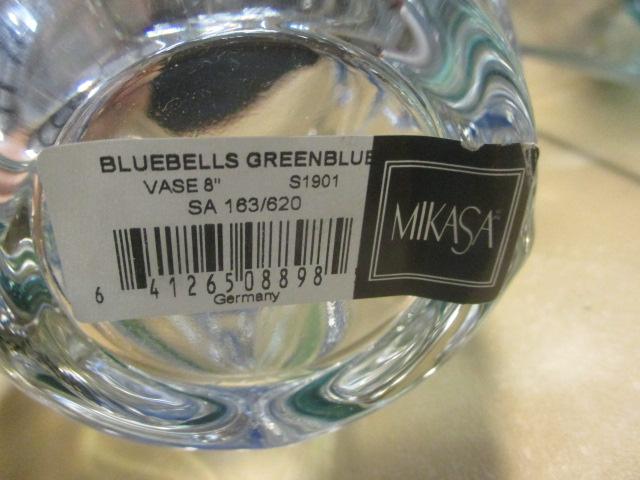 Mikasa Floral Vase. In Original Box.