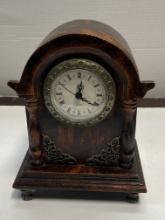 Wood Decorative Clock Needs Battery.