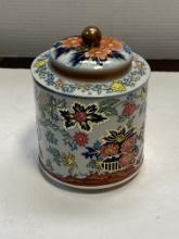 Vintage Daher England Unboxed Floral Biscuit or Tea Tin Canister.