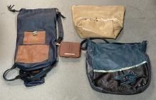 Steve Madden Billfold and 2 Purses and Backpack Purse.