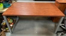 Large Work Table or with Metal Legs.