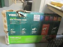 Vibrant Two Door Large Dog Training Crate. In Box.