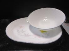 Corelle Platter and Matching Bowl