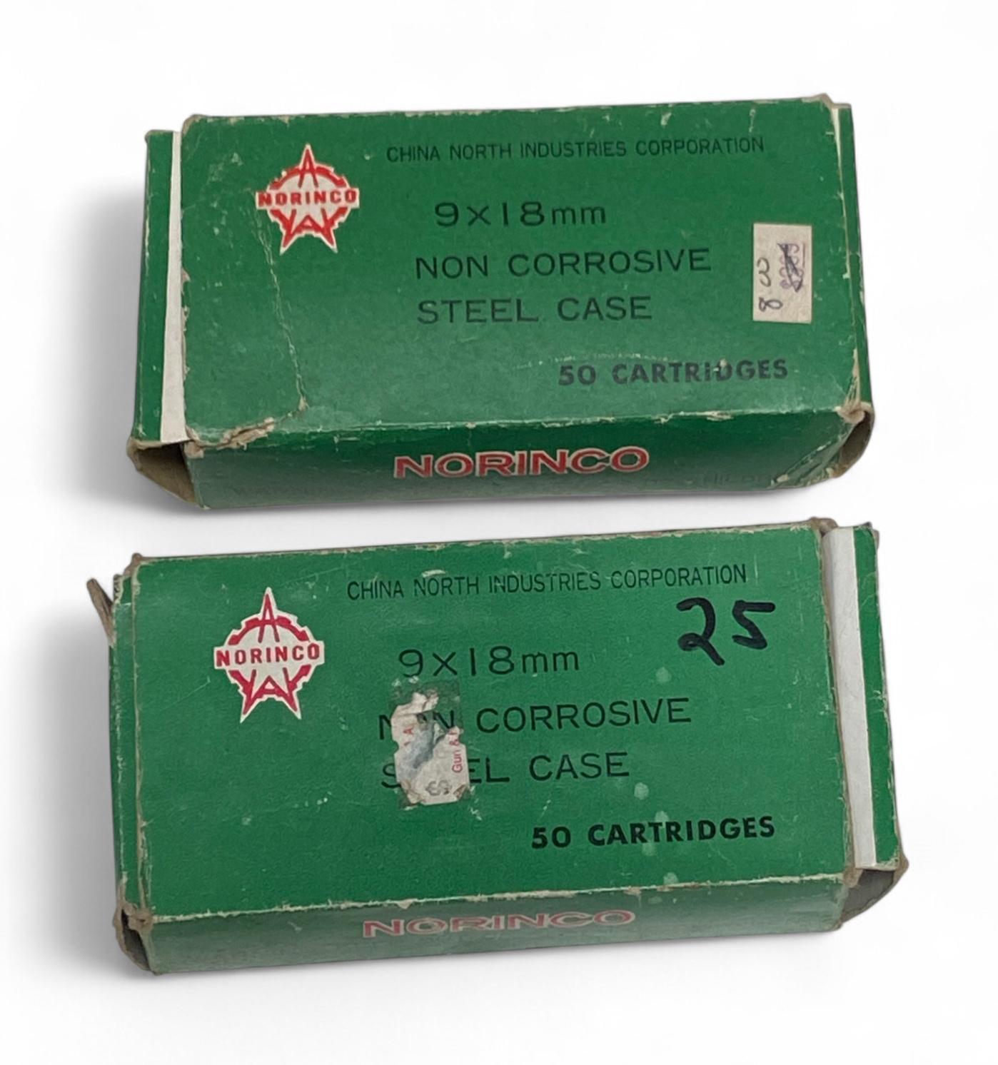 NIB Vintage and Collectible 188rds. of 9x18mm MAKAROV Ammunition 