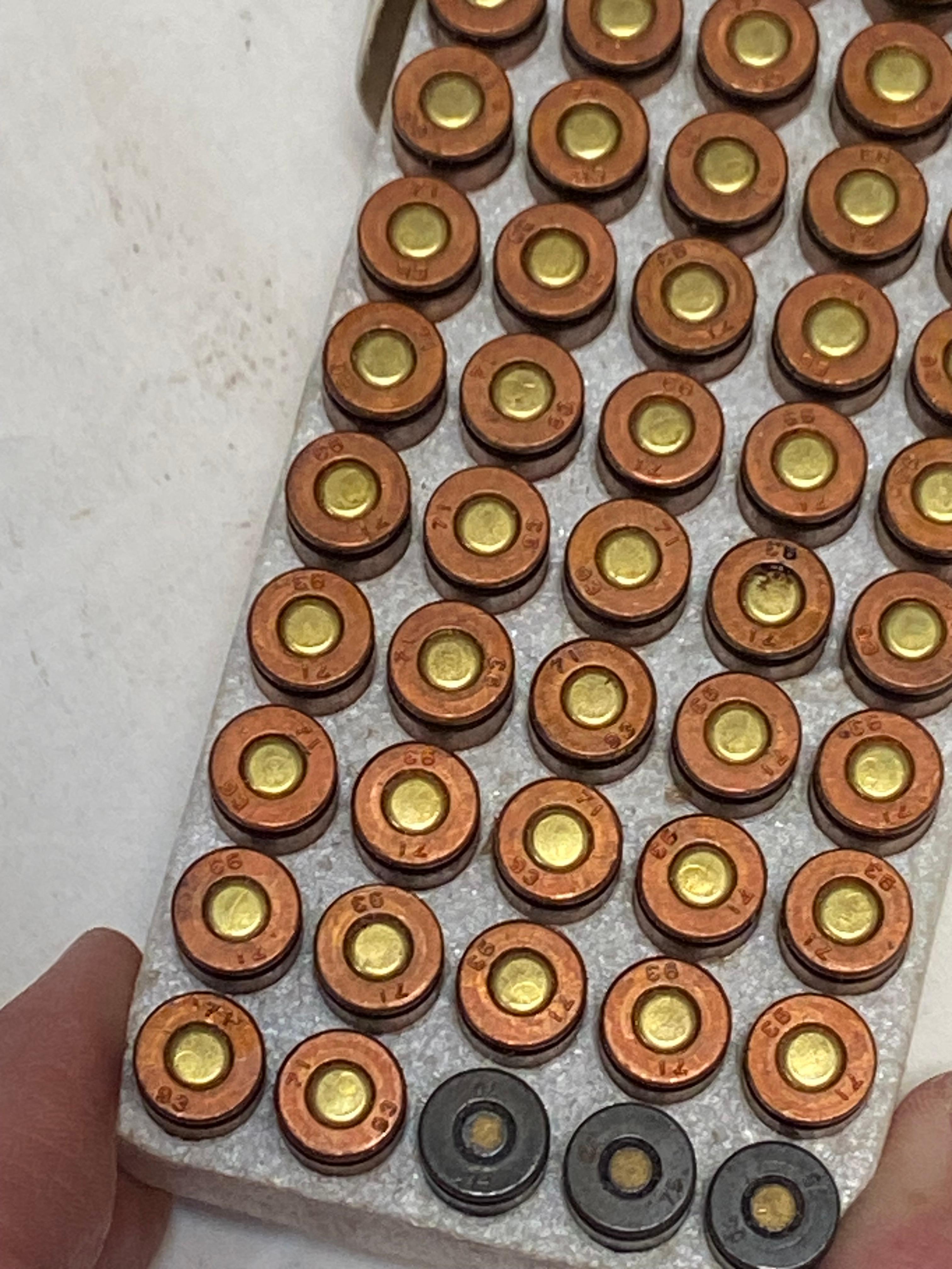 NIB Vintage and Collectible 188rds. of 9x18mm MAKAROV Ammunition 