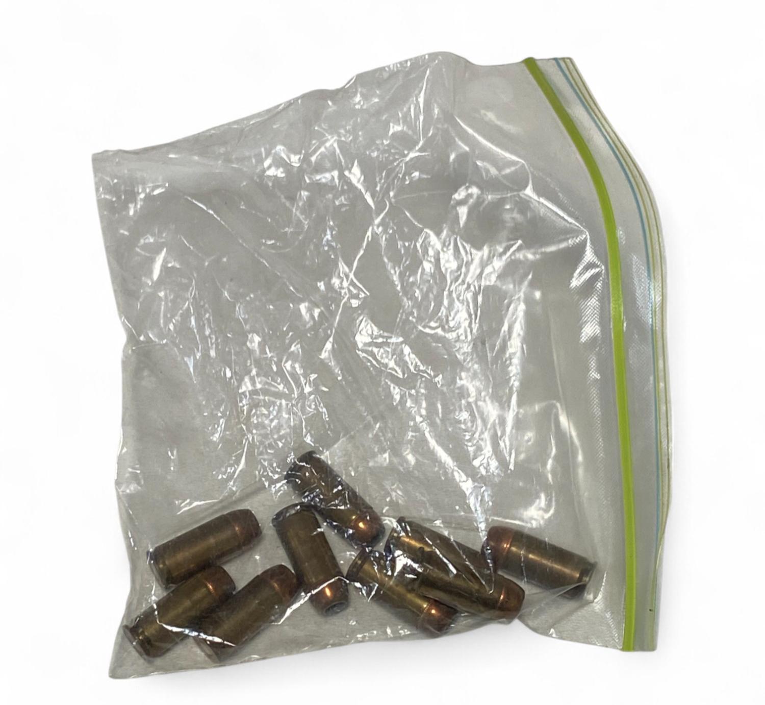 Collectible 9rds. of .451 DETONICS MAGNUM Ammunition