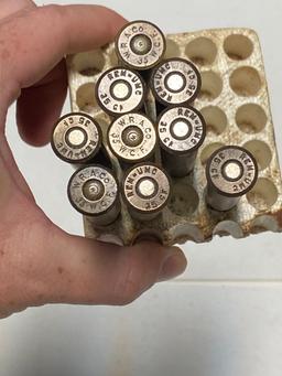 6rds. of .35 CF and 3rds. of .35 W.C.F. Factory Ammunition - Collectible