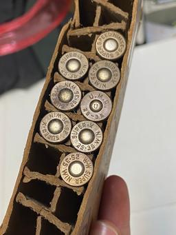 8rds. of Collectible .25-35 WIN. Factory Ammunition 