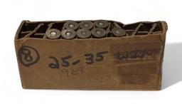 8rds. of Collectible .25-35 WIN. Factory Ammunition 