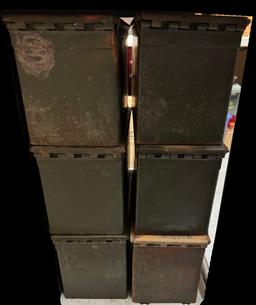 Lot of (6) .50Cal Ammo Cans *LOCAL PICKUP ONLY*