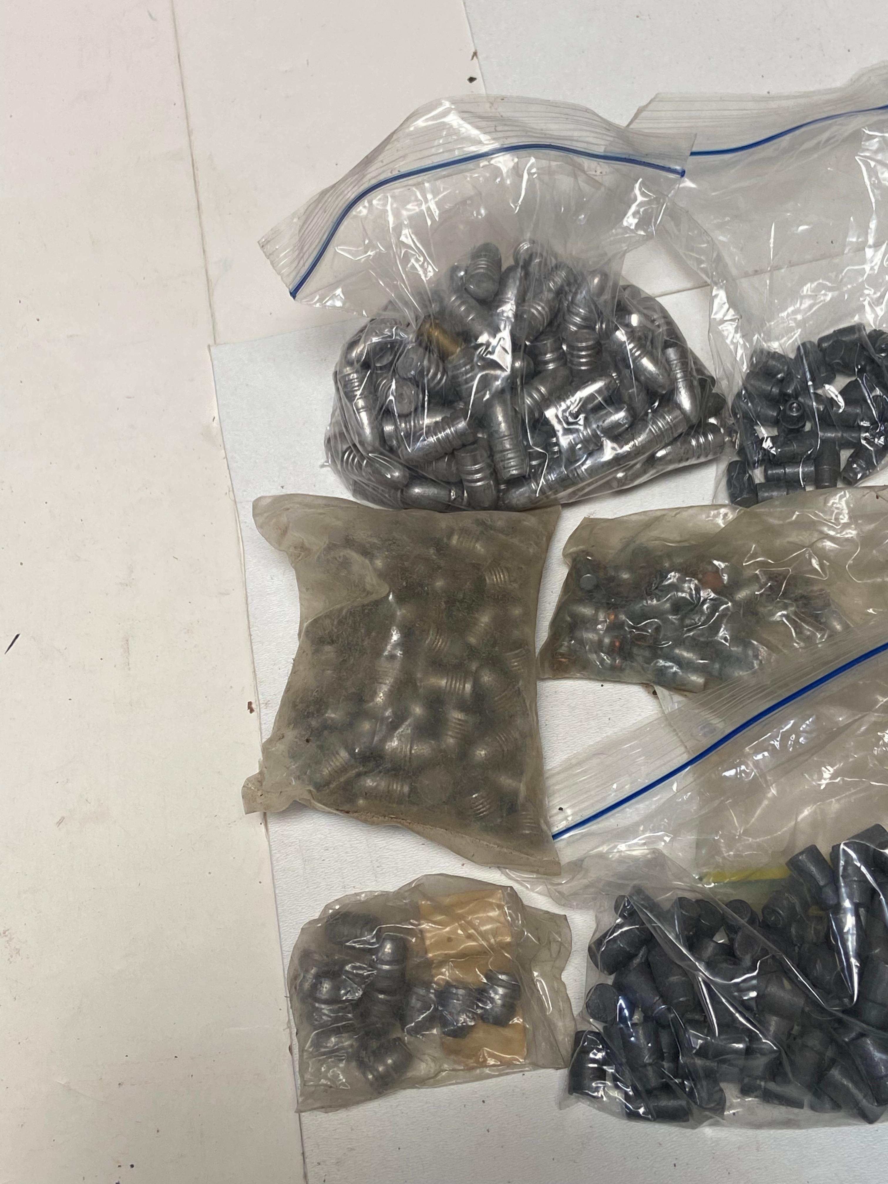 31.0 Lbs. of Miscellaneous Lead Bullets for Reloading  