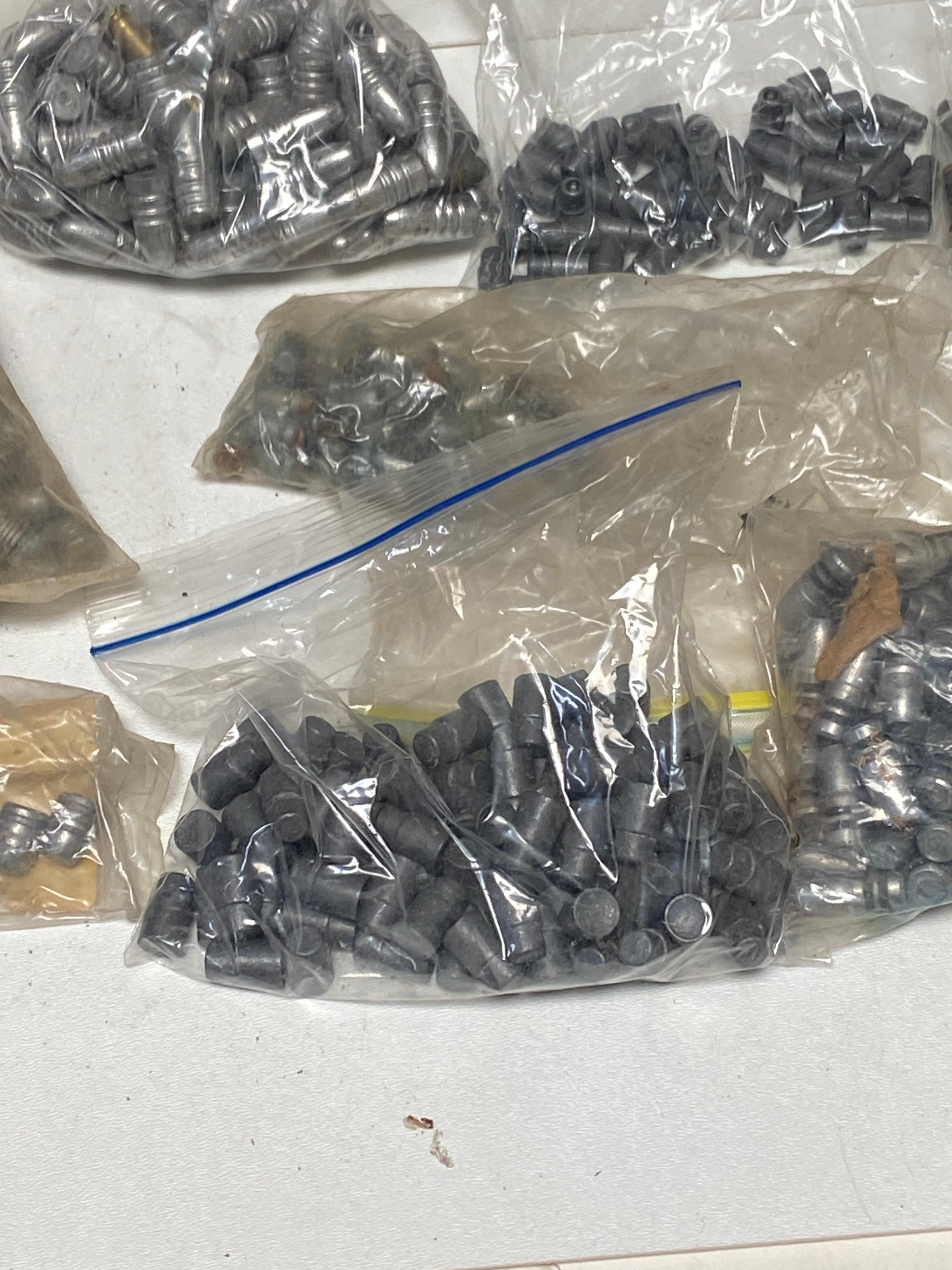 31.0 Lbs. of Miscellaneous Lead Bullets for Reloading  