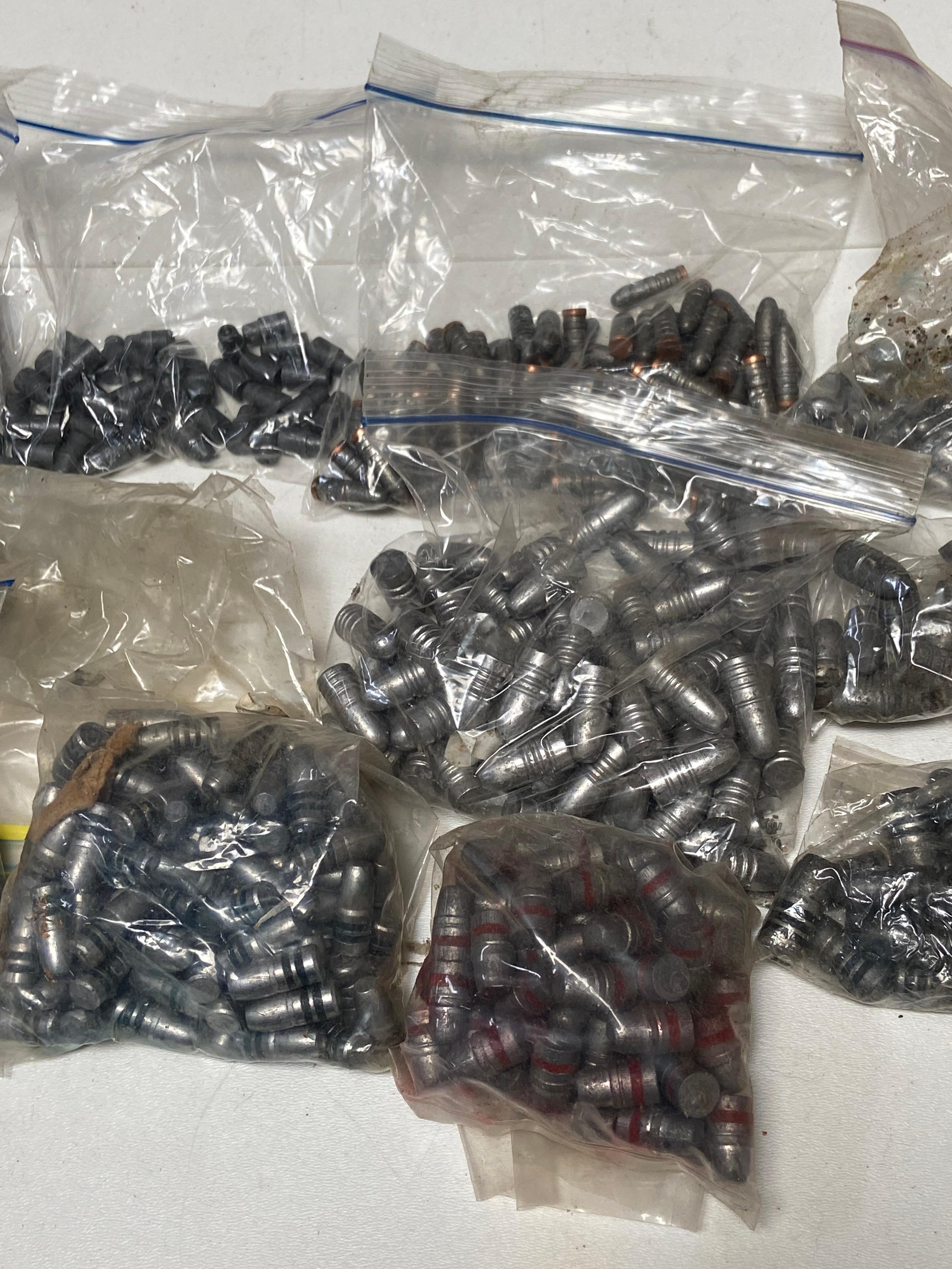 31.0 Lbs. of Miscellaneous Lead Bullets for Reloading  