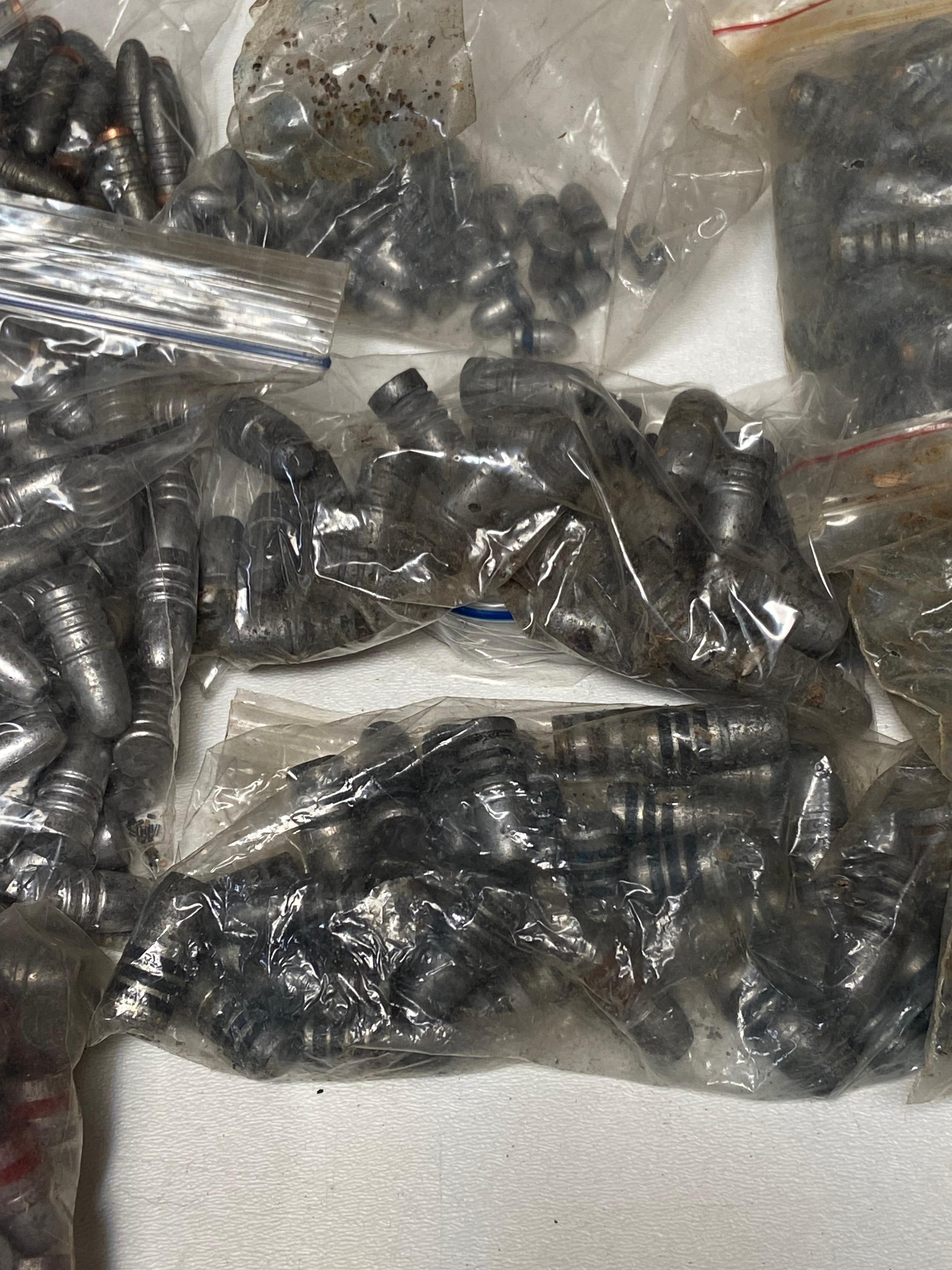 31.0 Lbs. of Miscellaneous Lead Bullets for Reloading  