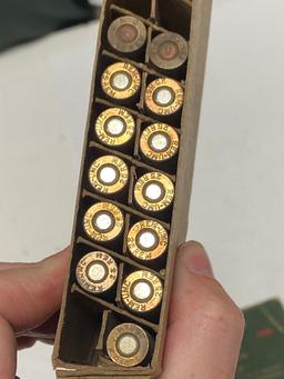 NIB 13rds. of Vintage Collectible .25 REMINGTON 117gr. SP Remington Kleanbore Ammunition 