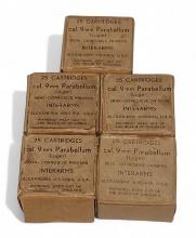 NIB Vintage and Collectible 125rds. of 9mm Parabellum Interarms Factory Ammunition