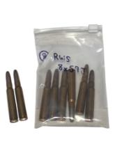 8rds. of Collectible RWS 8x57J Factory Ammunition 