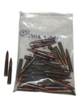 35rds. of .308 Bullets and 5.56 Brass Wildcat Ammunition