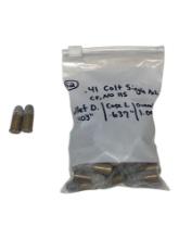 52rds. of Collectible .41 COLT Single Action Factory Ammunition 
