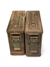 2 WWII Collectable Ammo Cans *LOCAL PICKUP ONLY*