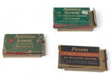 NIB Vintage and Collectible 30rds. of .222 REM. MAG. and 18rds. of .222 REM. Hi-Speed Ammunition 