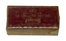 NIB RARE Vintage and Collectible Sealed 50rds. of .38 S&W Center-Fire "A.P." Ammunition 