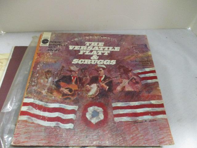16 Vintage Vinyl LP Bluegrass Albums:Doc Watson, Bill Monroe, Wilburn Brothers, Etc.